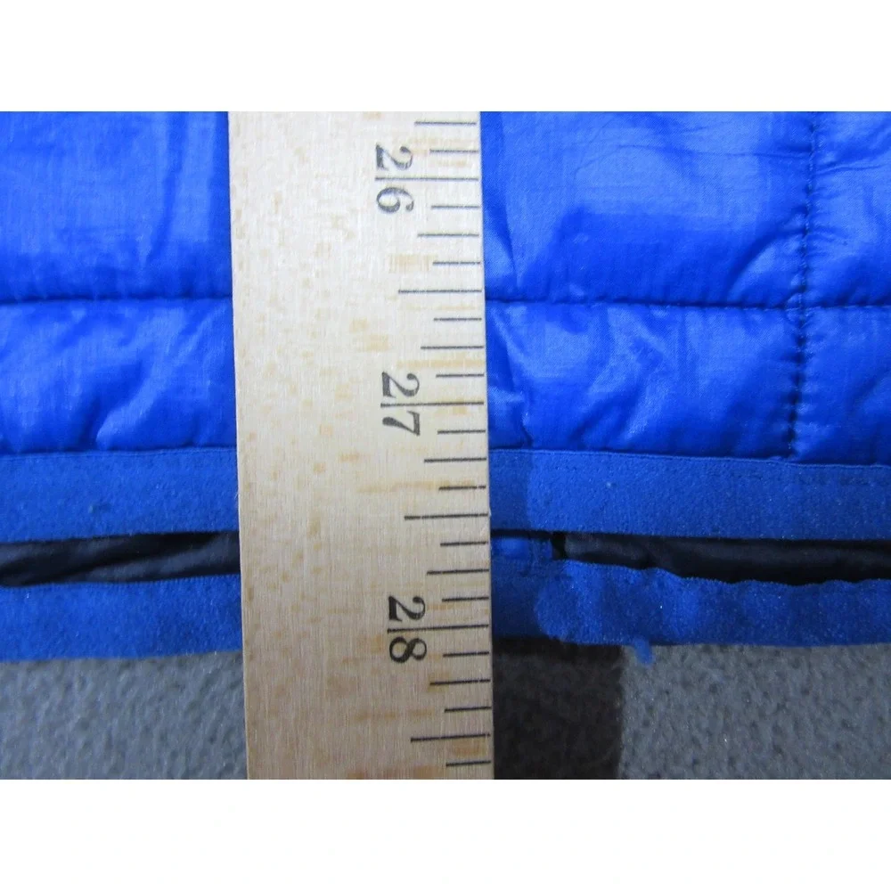The North Face ThermoBall Vest Mens XL Blue Quilted Puffer Royal Blue Outdoor